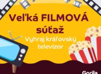 Vyhraj kráľovský televízor na Gorila.sk