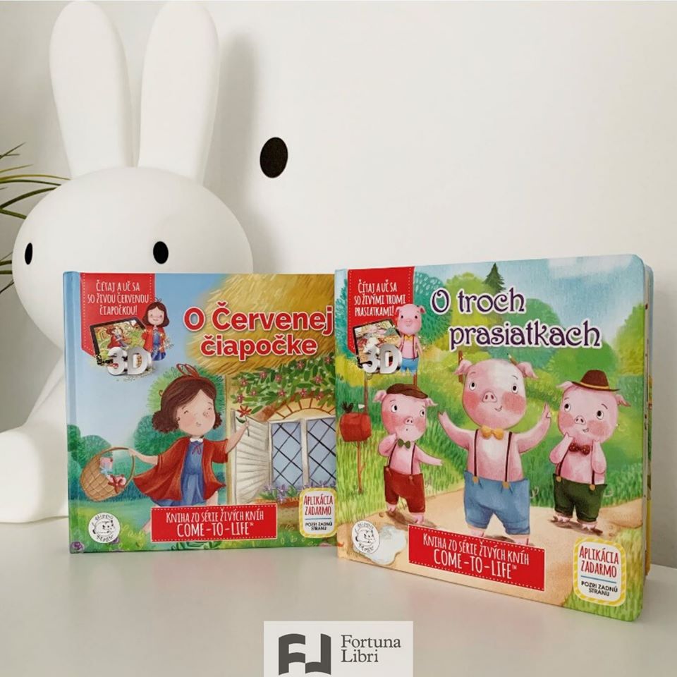 Súťaž o fantastické 3D knižky od Fortuna Libri