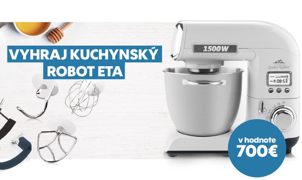 Súťaž o kuchynský robot ETA Gratus v hodnote 700€