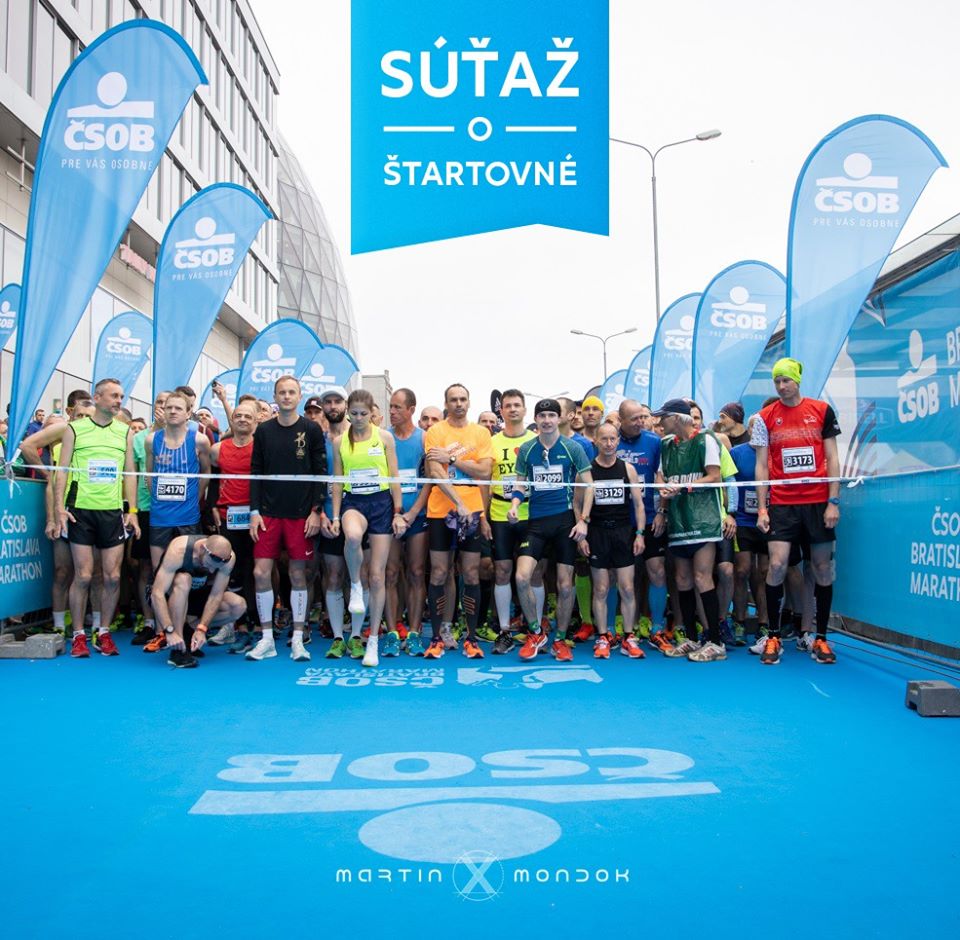 Súťaž o štartovné na ČSOB Bratislava Marathon