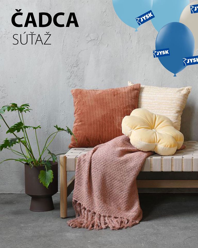 Súťaž o darčekový kupón na nákup v JYSK vhodnote 20 eur