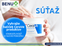 Súťaž o balíček CeraVe starostlivosť osuchú pokožku