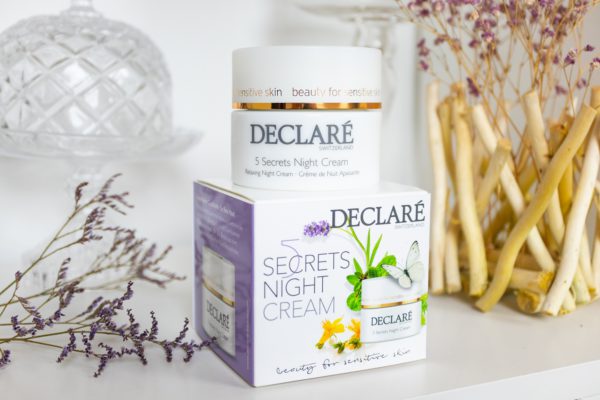 Vyhraj 4-krát Declaré 5 SECRETS NIGHT CREAM v hodnote 59,90 €