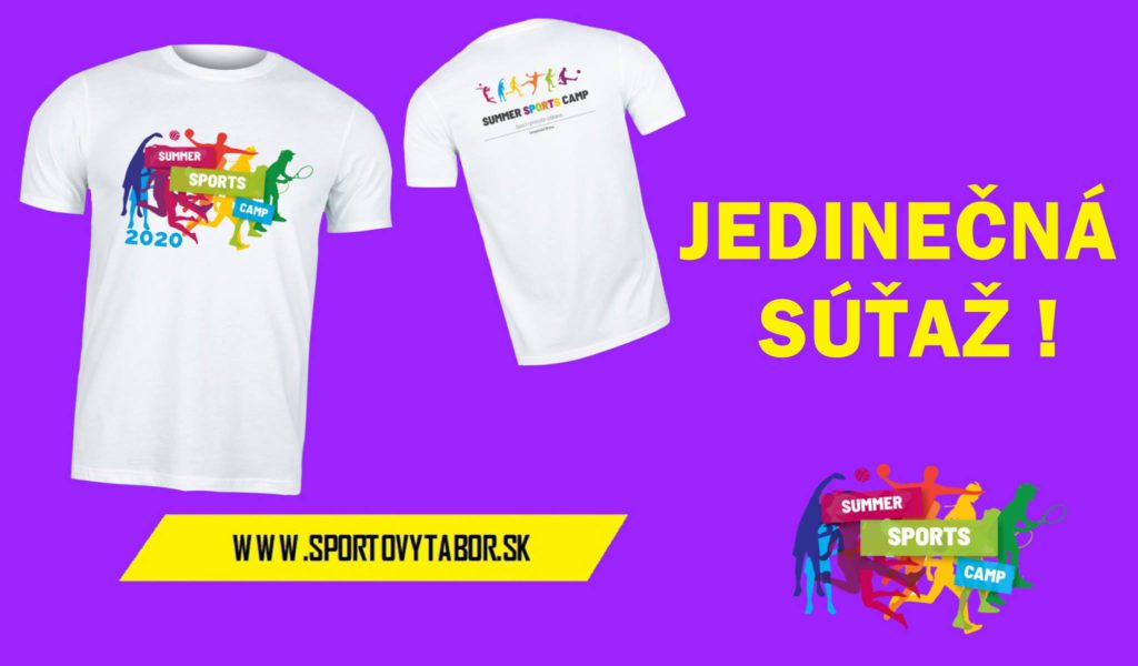 Vyhraj pre seba a kamaráta SummerSportsCamp tričko