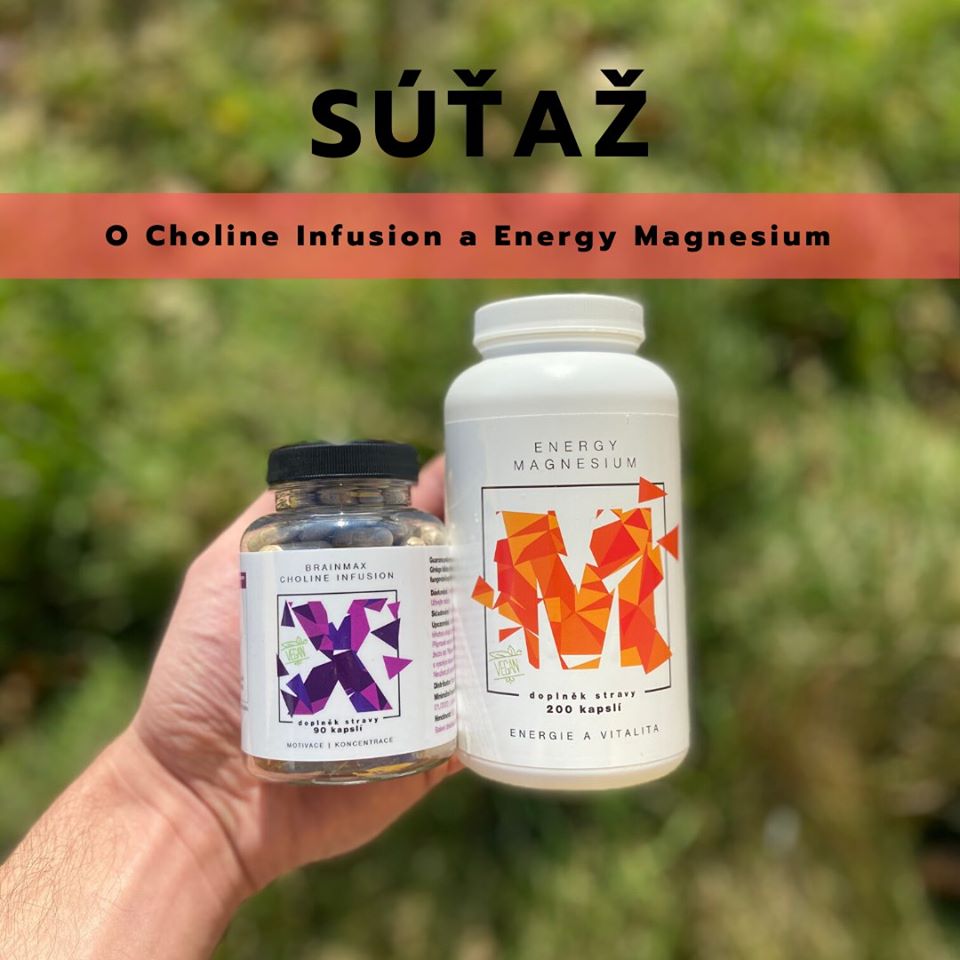 Súťaž o BrainMax Choline Infusion a Sleep Magnesium