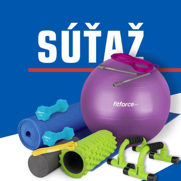 Súťaž o 2 balíčky s fitness pomôckami od Sportisimo