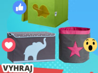 Súťaž o úložný box na hračky s krytom a okienkom - korytnačka