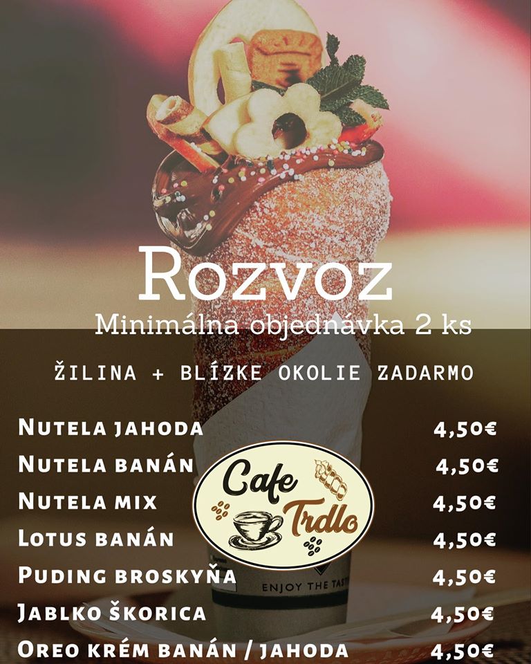 Vyhraj 3 ks plneného trdelníka