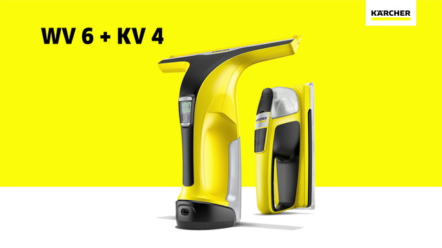 Vyhrajte batériový čistič okien a stierku - WV 6 + KV 4