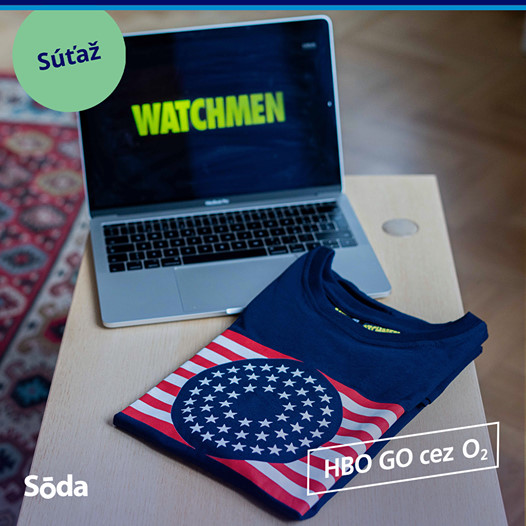 Vyhrajte originálne tričká Watchmen od HBO GO