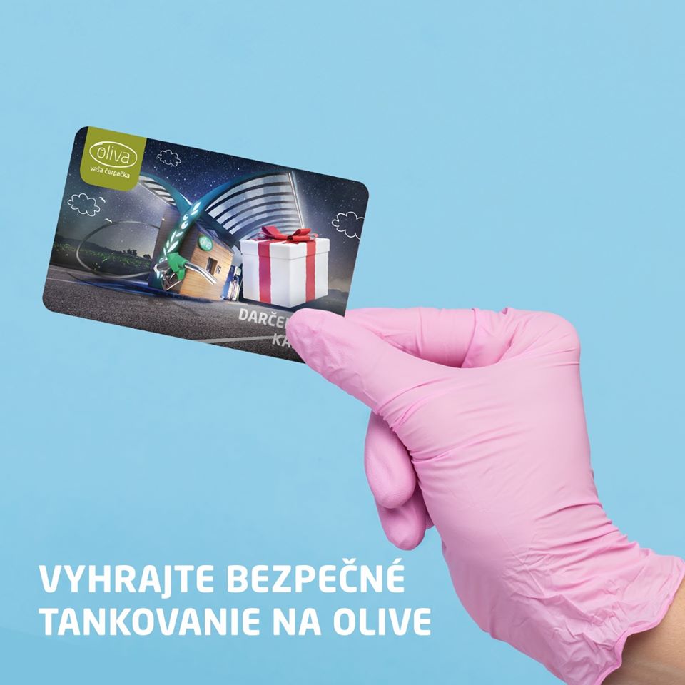Súťaž o Oliva darčekové tankovacie karty v hodnote 15 €
