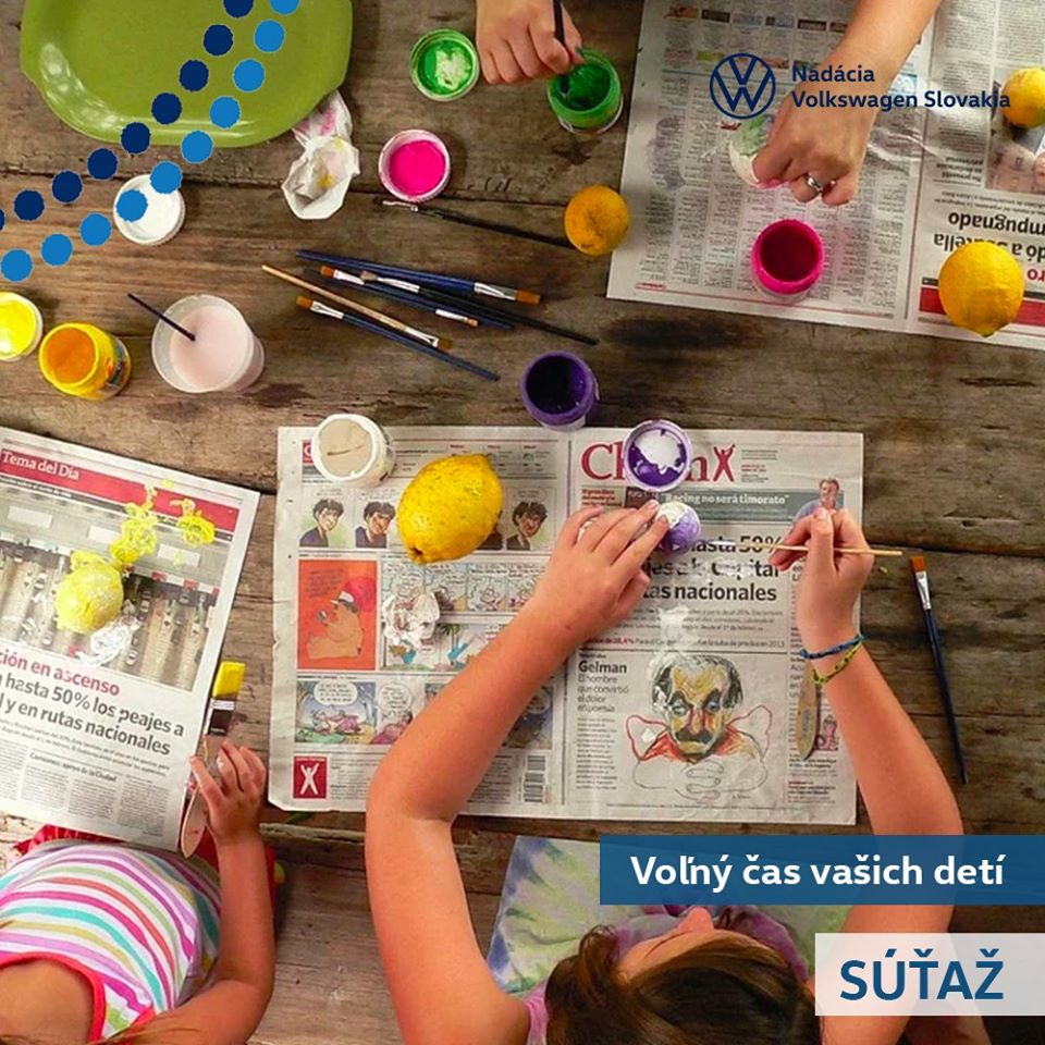 Súťaž o detskú prevodovú stavebnicu od Nadácie Volkswagen Slovakia