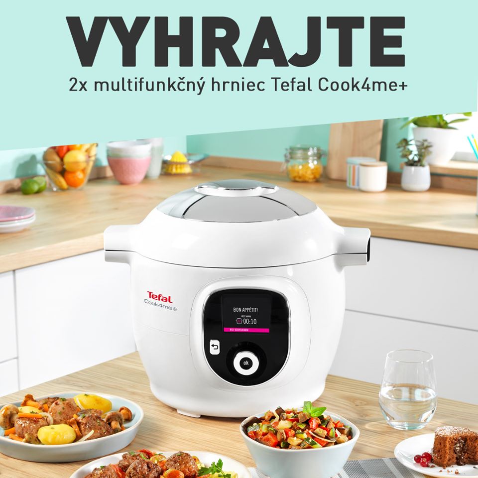 Súťaž o multifunkčný hrniec Tefal cook4me+