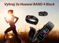Súťaž o 3x fit náramok Huawei BAND 4 Black