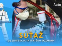 Súťaž o dezinfekciu interiéru auta ozónom v Žiline