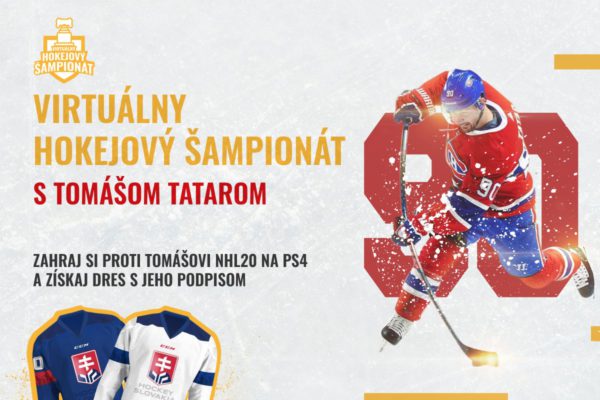 Súťaž o hokejový dres s podpisom Tomáša Tatara