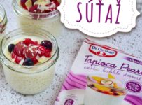 Súťaž o sladký balíček od Dr.Oetker s novinkou Tapioca Pearls