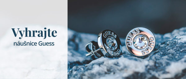 Súťaž o strieborné náušnice Guess