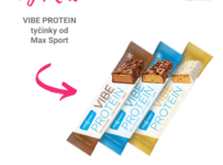 Súťaž o tyčinky VIBE PROTEIN od Max Sport