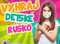 Vyhraj detské rúško s vlastnou potlačou