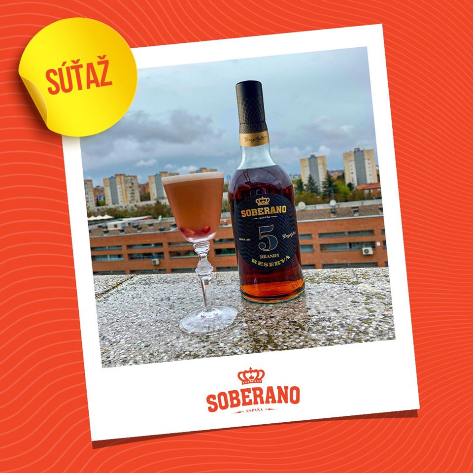 Vymysli drink a vyhraj Soberano 5 Brandy Reserva