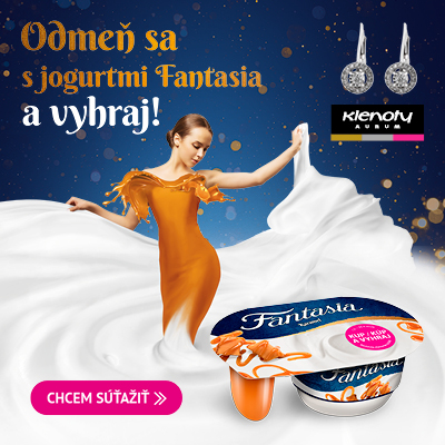Odmeň sa s jogurtmi Fantasia a vyhraj