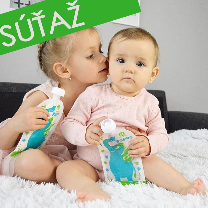 Súťaž o 5 kapsičiek Papoo pre deti