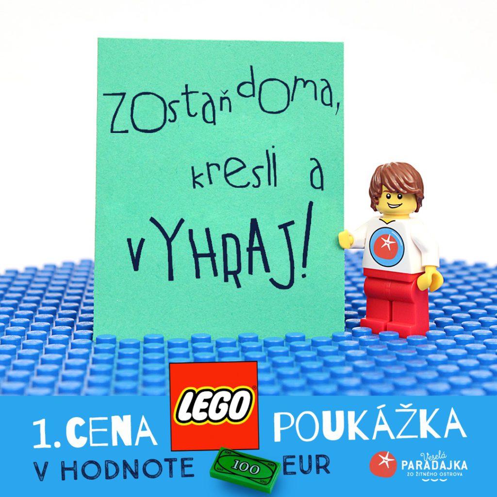 Súťaž o poukážky na LEGO v hodnote 30, 50 a 100 EUR