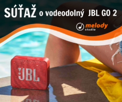 Súťaž o vodeodolný JBL GO 2 reproduktor