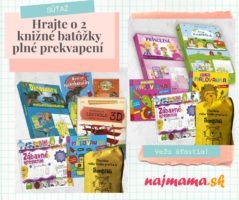 Súťaže o 2 knižné batôžky od Bux.sk