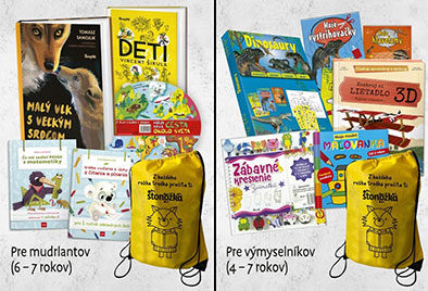 Súťaž o batôžky pre vaše deti plné knižných prekvapení