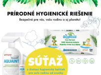 Súťaž o čistiaci hygienický balíček od značky Aquaint a My Happy Planet