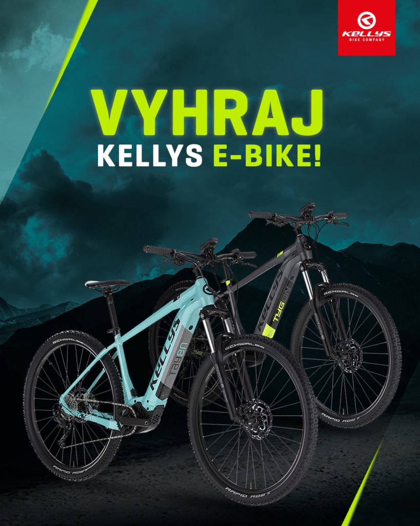 Vyhraj ebike Kellys TYGON 10 alebo Kellys TAYEN 10