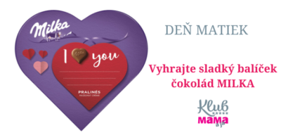 Vyhrajte balík čokolád Milka v hodnote 20 EUR