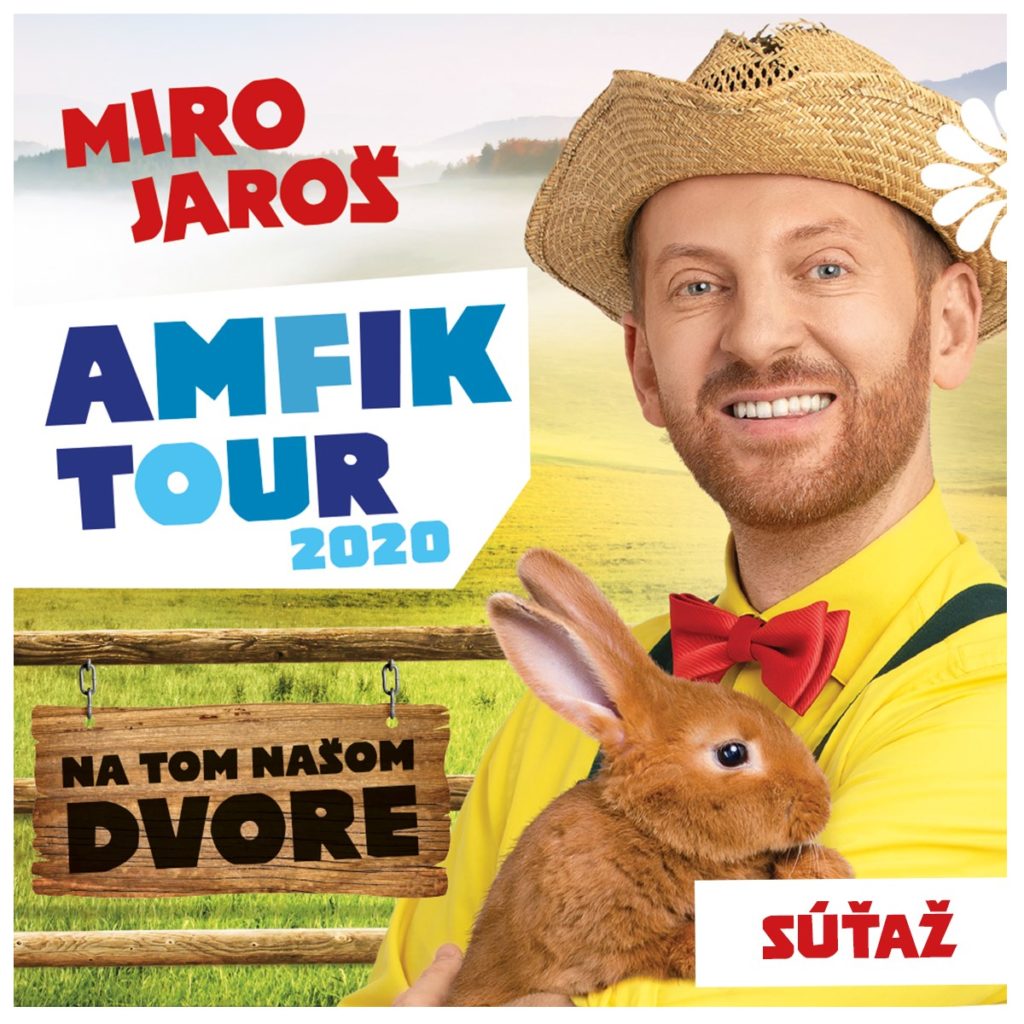 Súťaž o 15x 2 voľné VIP vstupenky na Miro Jaroš Amfik Tour