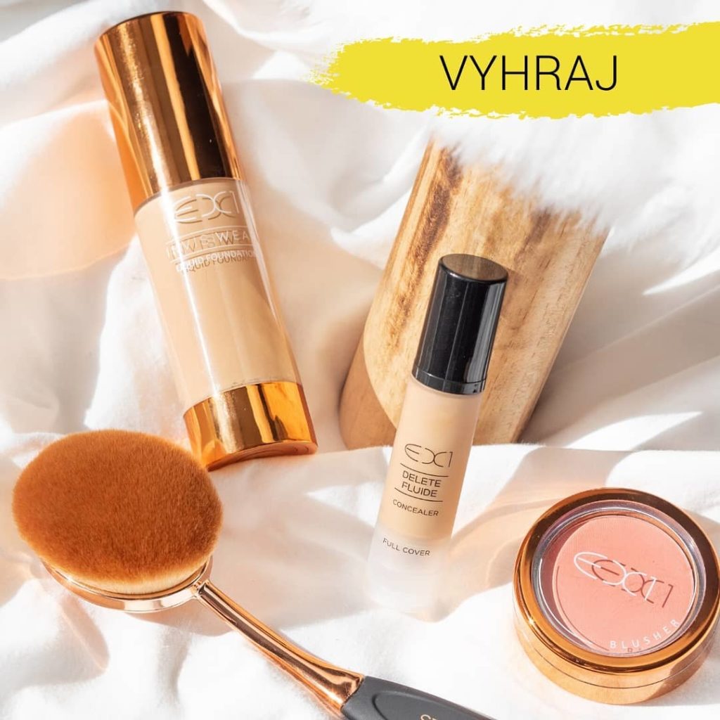 Súťaž o Exkluzívny balíček Ex1 (Makeup, Korektor, lícenka a štetec Stayunique)