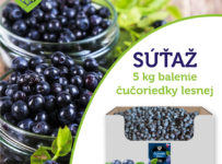 Súťaž o 5 kg balenie prírodnej čučoriedky lesnej