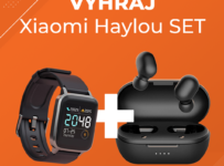 Súťaž o Xiaomi Haylou SET, obsahujúci smart hodinky Haylou LS01 a bezdrôtové slúchadlá Haylou GT1 Pro