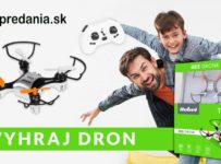 Súťaž o detský dron na diaľkové ovládanie