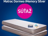 Súťaž o matrac Dormeo iMemory 80 x 190 cm