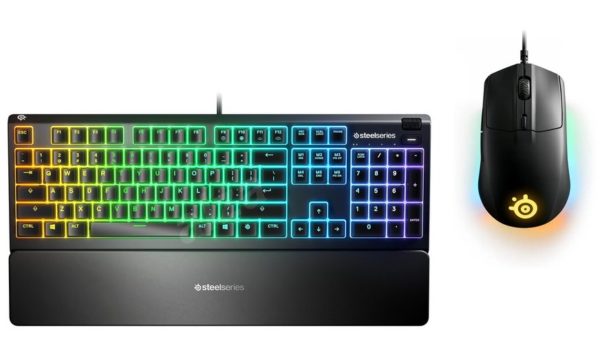 Súťaž o súpravu hernej klávesnice a myši značky SteelSeries