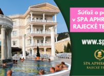 Súťaž o trojdňový pobyt pre dve osoby v SPA Aphrodite Rajecké Teplice