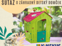 Vyhrajte detský záhradný domček od Kinekus