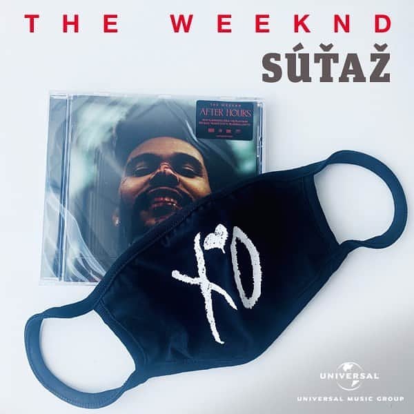 Súťaž o CD a rúško od The Weeknd