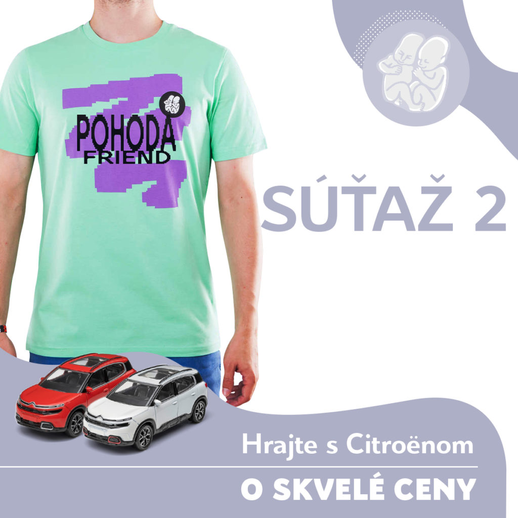 Súťaž o Pohoda merch spolu s miniatúrou Citroën