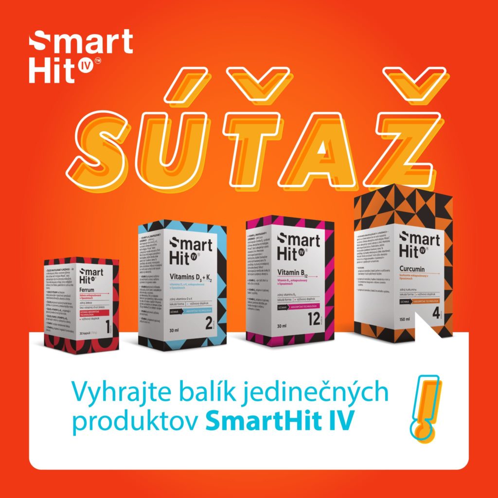 Súťaž o balík produktov SmartHit IV