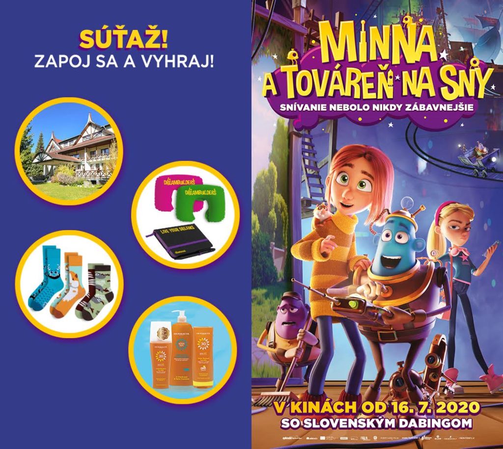 Súťaž s filmom MINNA A TOVÁREŇ NA SNY