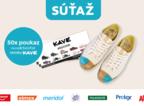 Súťaž o 100 € poukazy na štýlové udržateľné tenisky KAVE