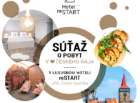 Súťaž o 3x exkluzívny pobyt v luxusnom hoteli reSTART v Jičíne