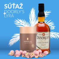 Súťaž o 8 ročný barbadoský rum DOORLY'S a kvalitnú slovenskú čokoládu LYRA